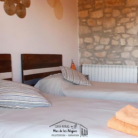 Casa Rural Mas de les Àligues Mequinenza Esterno foto
