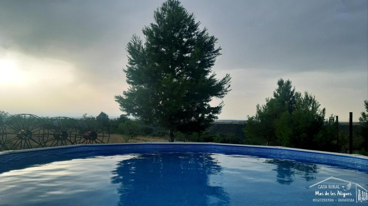 Casa Rural Mas de les Àligues Mequinenza Esterno foto