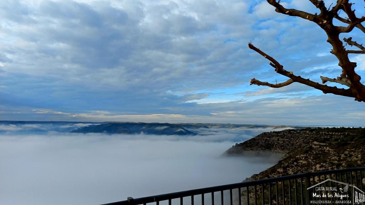 Casa Rural Mas de les Àligues Mequinenza Esterno foto
