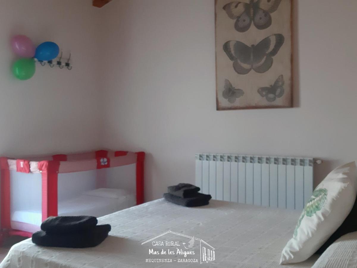Casa Rural Mas de les Àligues Mequinenza Esterno foto