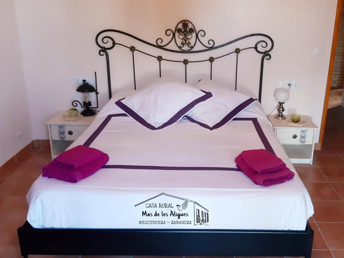 Casa Rural Mas de les Àligues Mequinenza Esterno foto